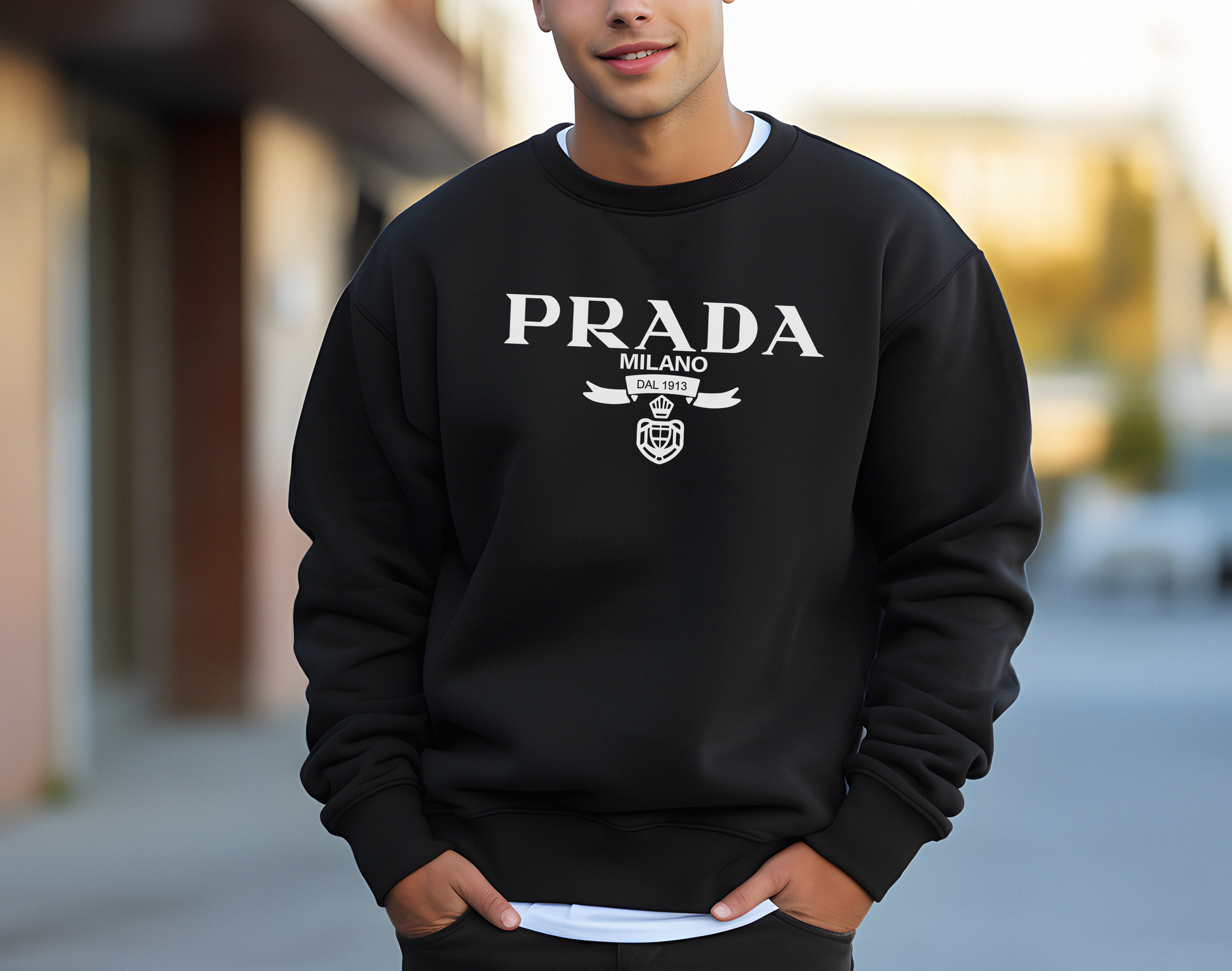 Prada Milano Dal 1913 Shirt, Premium Shirt - Image 5