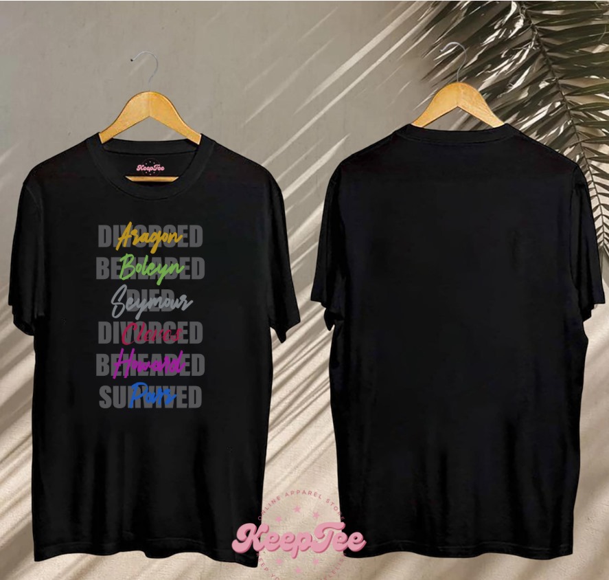 Six The Musical Merch Status Shirt - Image 2