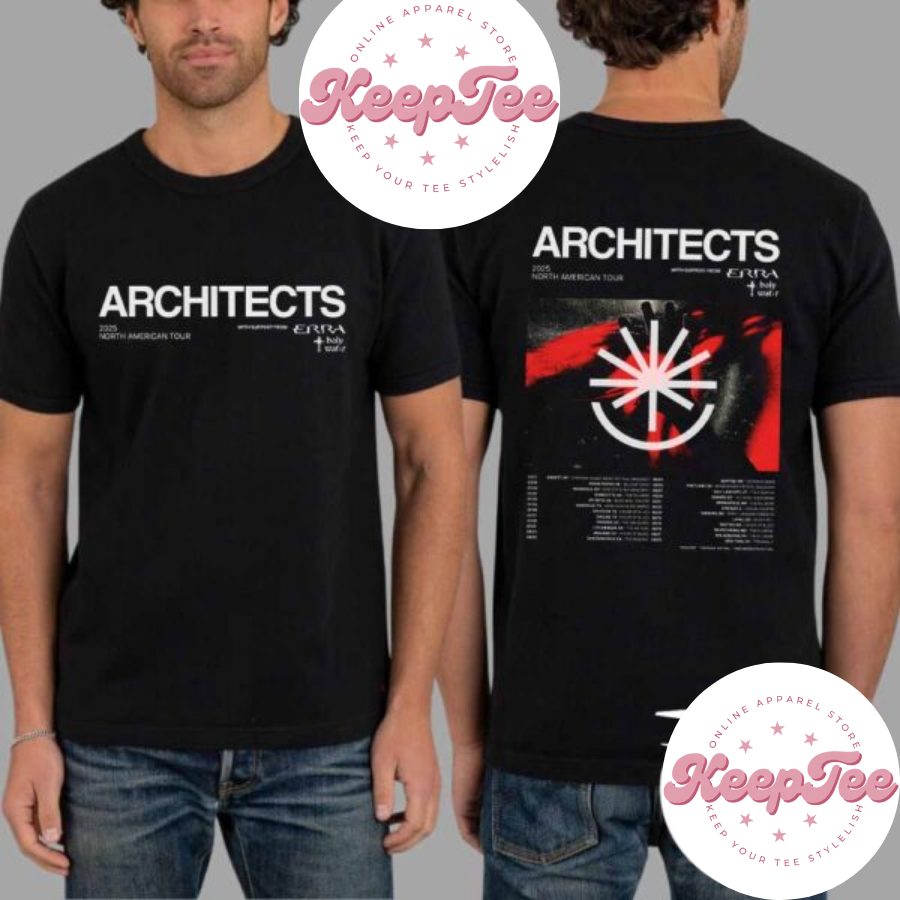 Architects Summer 2025 Concert 2025 Shirt, Architects Summer 2025 North American Tour Dates Shirt