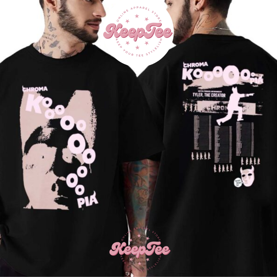 Tyler The Creator And Lil Yachty Merch Chromakopia The World Tour 2025 A Signature Tour Dates Pink Print Unisex Shirt