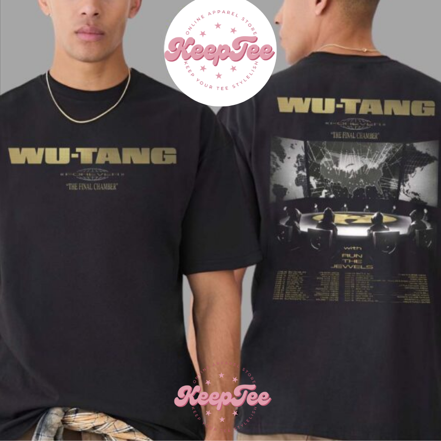 Wu Tang Clan Concert 2025 Shirt, Wu Tang Clan Forever The Final Chamber Tour 2025 With Run The Jewels  Unisex Shirt