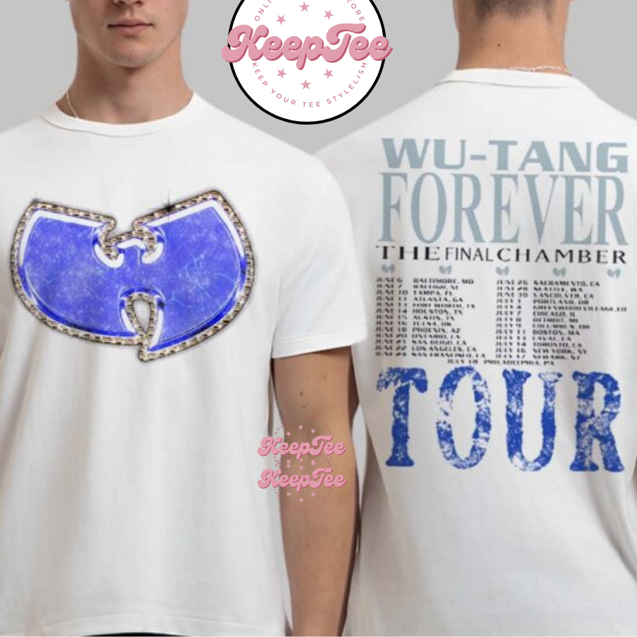 Wu Tang Clan Wu Tang Forever The Final Chamber Tour 2025 Iced Wu Shirt