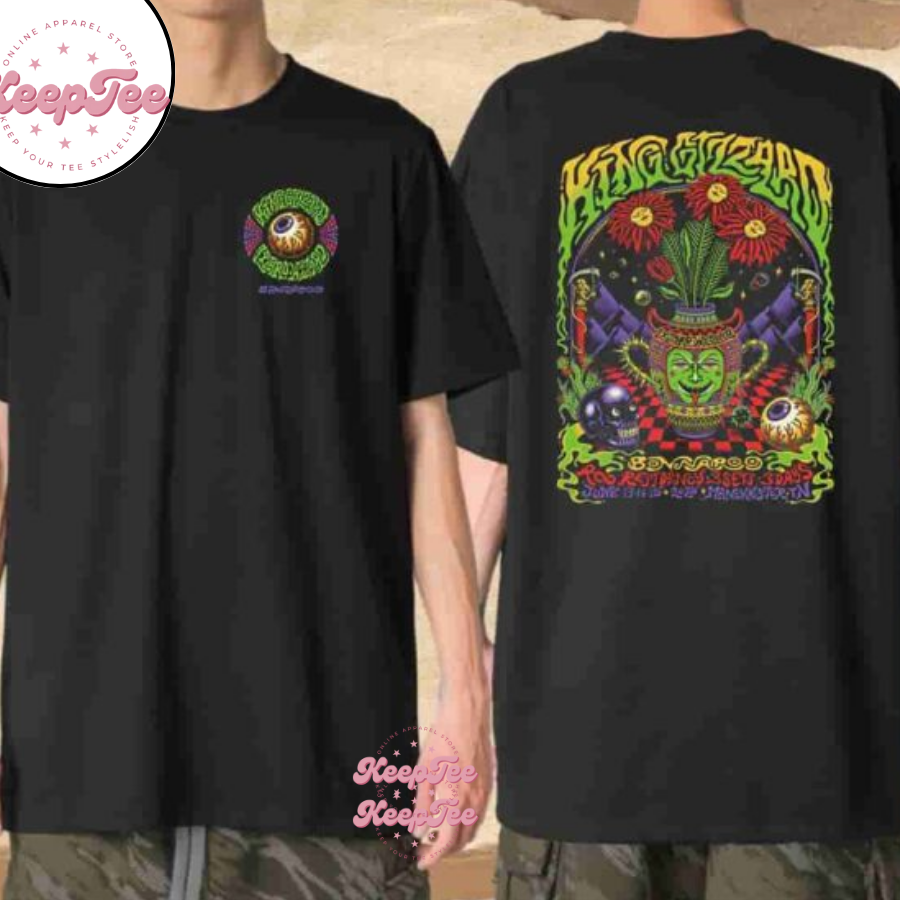 King Gizzard & The Lizard Wizard 2025 Bonnaroo Music Shirt