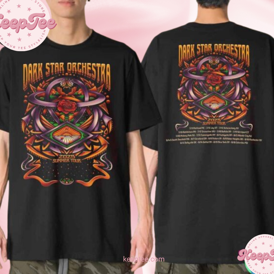 Dark Star Orchestra 2025 Summer Tour Tour Dates Merchandise Shirt