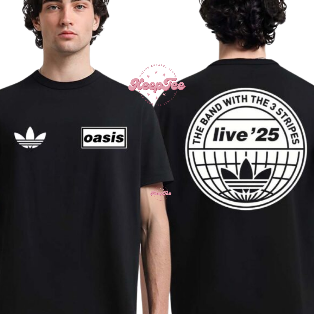 Oasis X Adidas The Band With The 3 Stripes 2025 Shirt