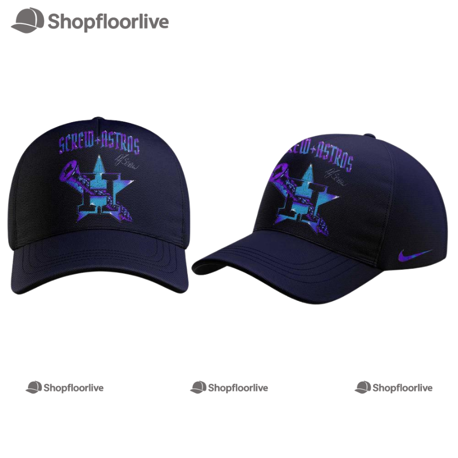 Houston Astros X Dj Screw Honor All-Time Limited Edition Baseball Cap