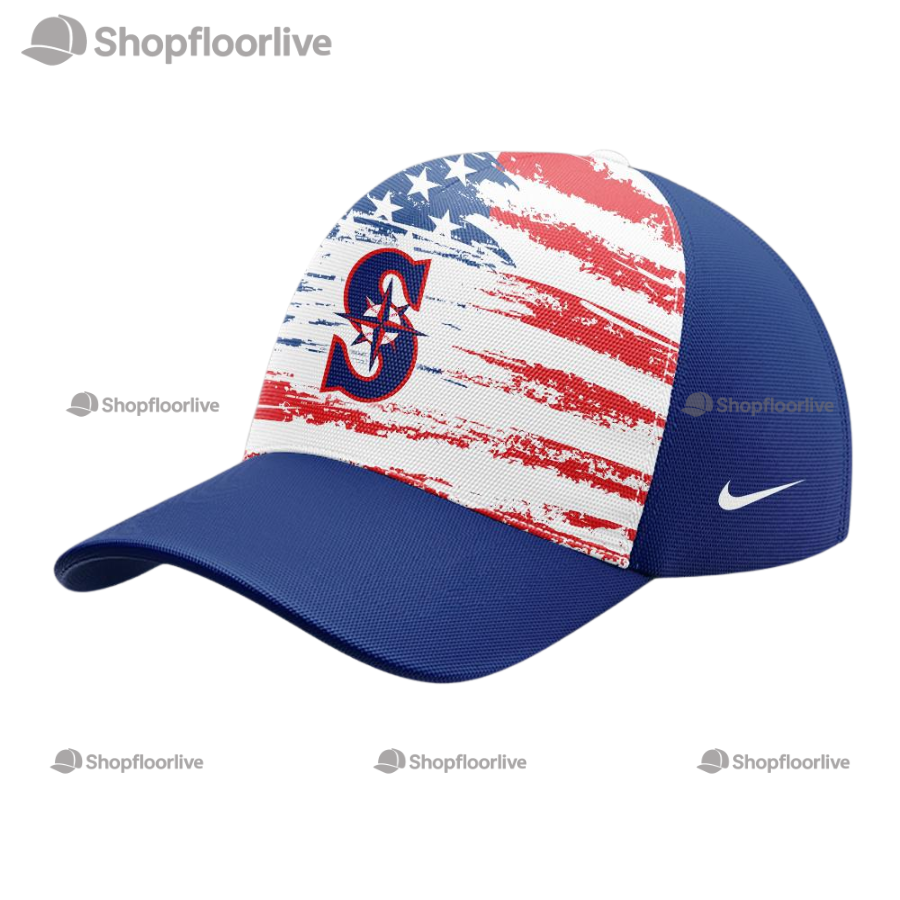 Seattle Mariners Happy 4Th Of July 2025 Baseball Cap