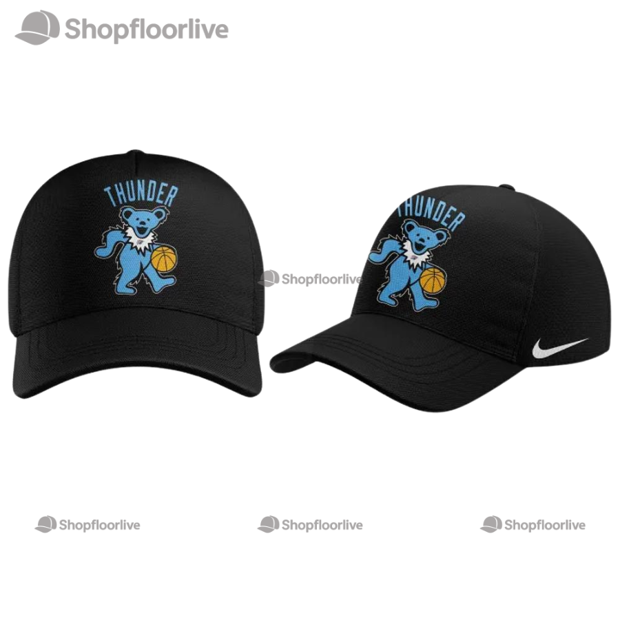 Oklahoma City Thunder Grateful Dead Night New Cap