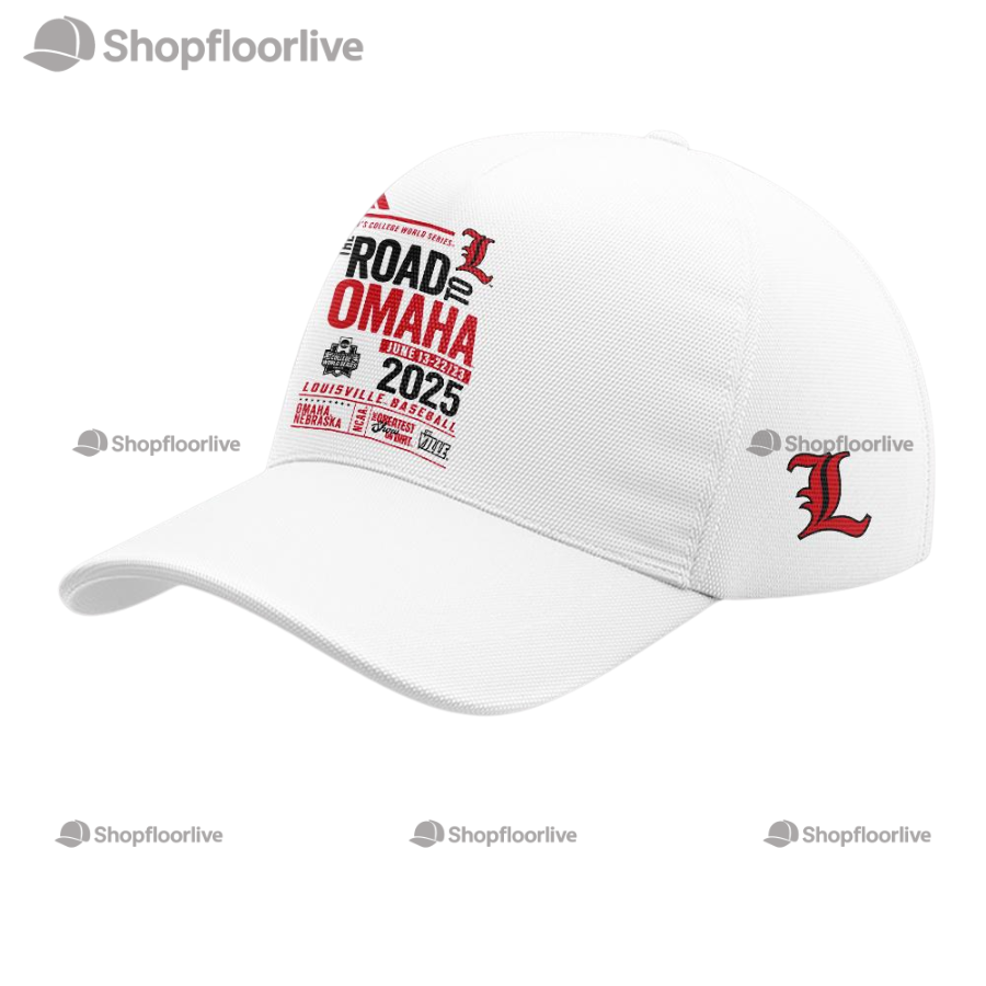 Louisville Cardinals Baseball The Road To Omaha 2025 Cap