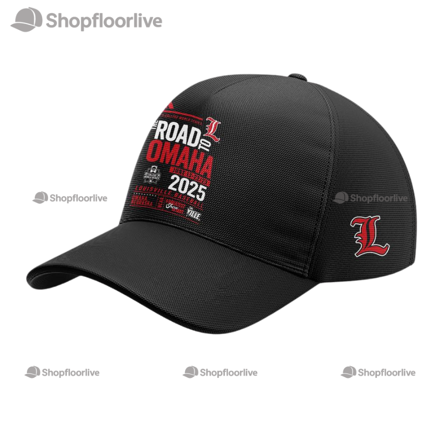 Louisville Cardinals Baseball The Road To Omaha 2025 Limited Edition Cap