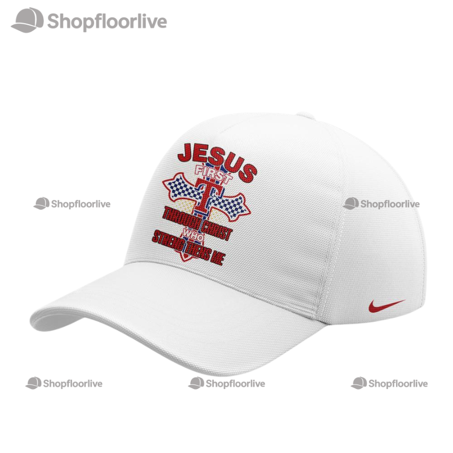 Texas Rangers Jesus First Limited Edition Baseball Cap