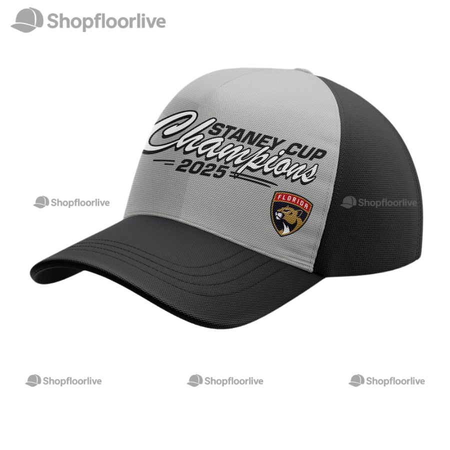 Florida Panthers Champions Back 2 Back 2025 Final Cap