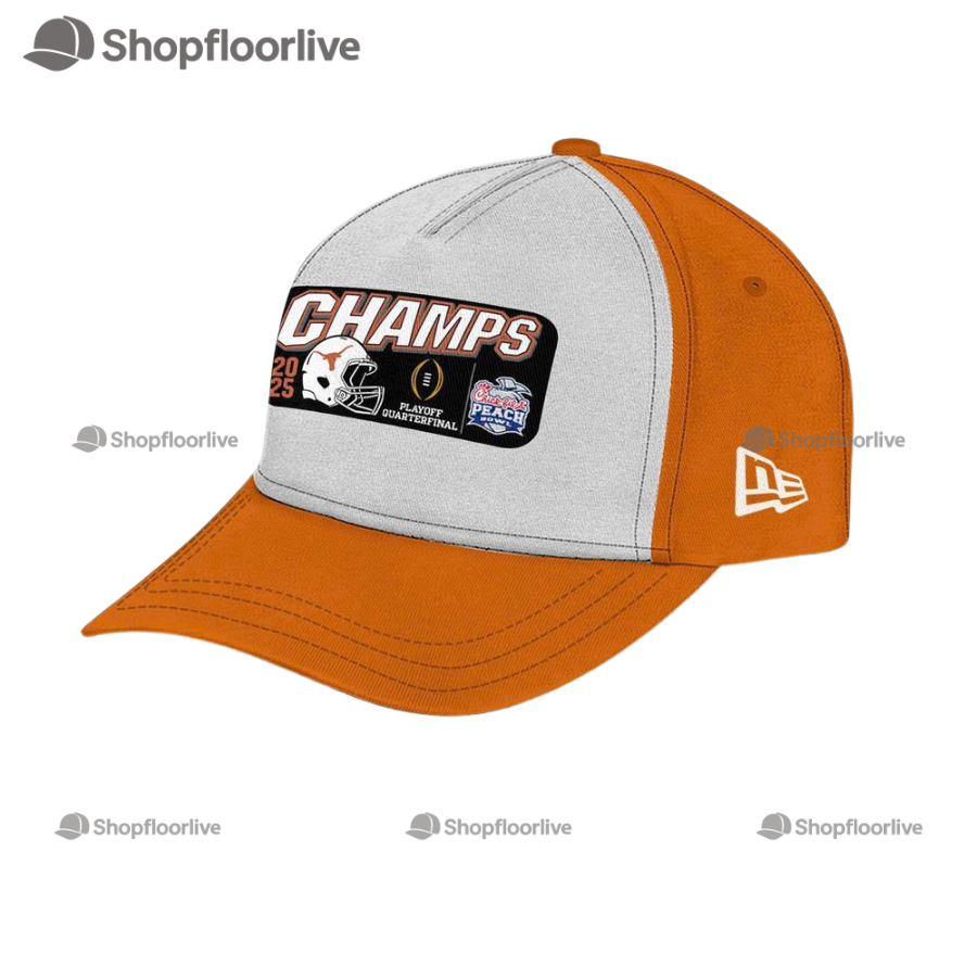 Texas Longhorns 2025 Chick-Fil-A Peach Bowl Champions Cap