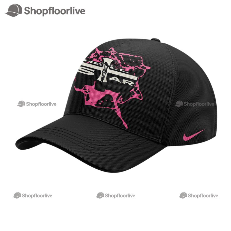 Miami Dolphins Football Hell Star Black Cap