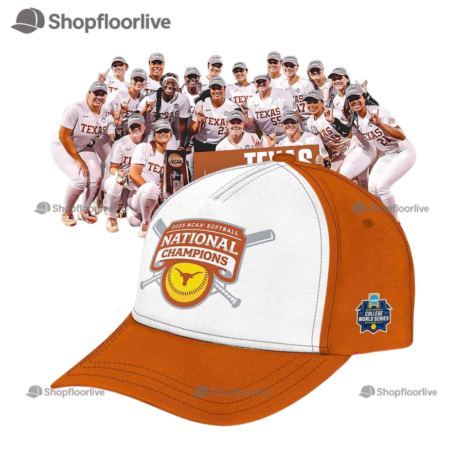 Texas Longhorns 2025 Ncaa Softball Women'S College World Series Champions Limited Edition Cap Hats
