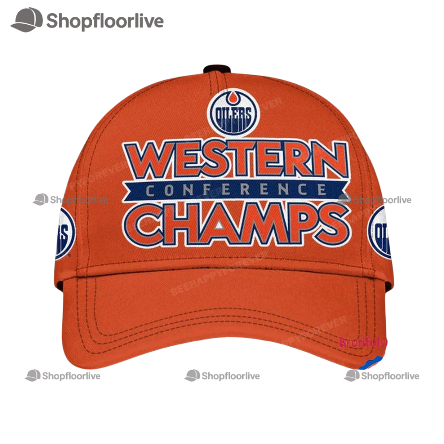 Edmonton Oilers 2025 Western Conference Champions Limited Edition Cap