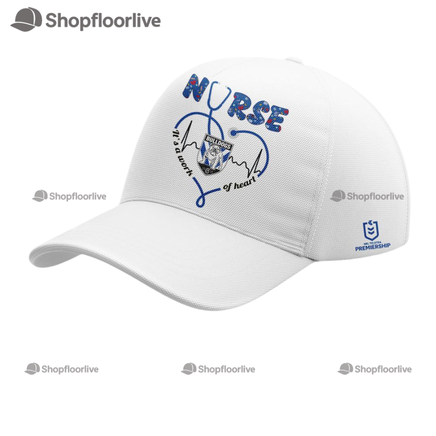 Canterbury-Bankstown Bulldogs Nurses Appreciation 2025 3D Printed Cap