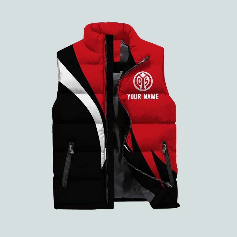 1. Fsv Mainz 05 Bdlg Personalized Sleeveless Puffer Jacket Gifts For Fans