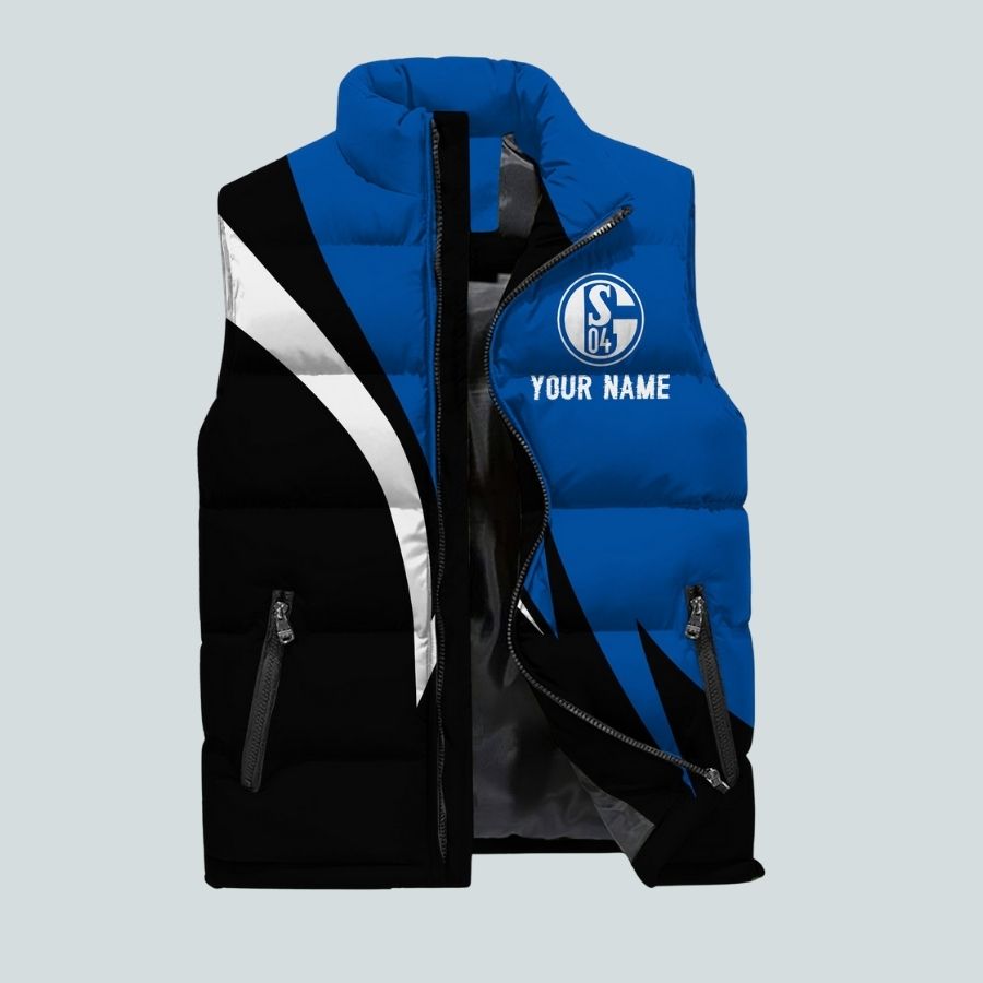 Fc Schalke 04 Bdlg Personalized Sleeveless Puffer Jacket Gifts For Fans