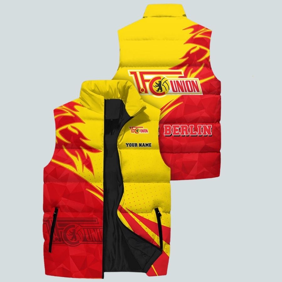1. Fc Union Berlin Bdlg Sleeveless Puffer Jacket Gifts For Fans