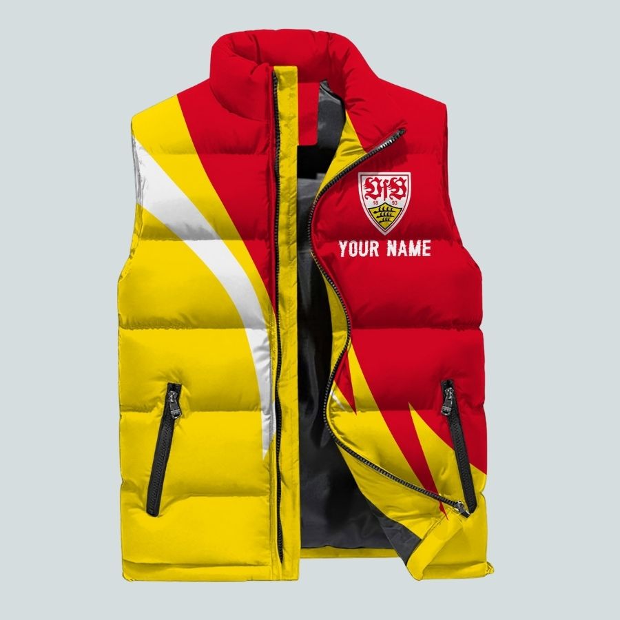 Vfb Stuttgart Bdlg Personalized Sleeveless Puffer Jacket Gifts For Fans