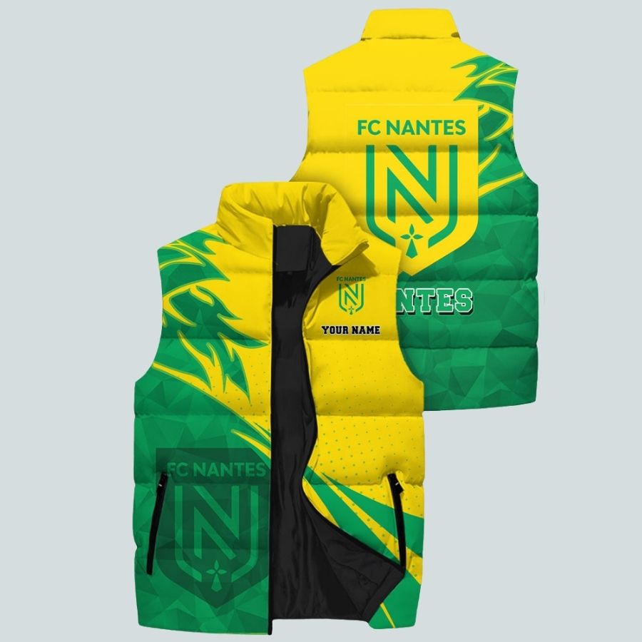 Nantes L1 Sleeveless Puffer Jacket Gifts For Fans