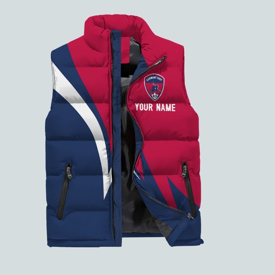 Clermont L1 Personalized Sleeveless Puffer Jacket Gifts For Fans