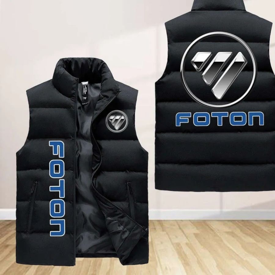 Foton Sleeveless Puffer Jacket Custom For Fans Gifts