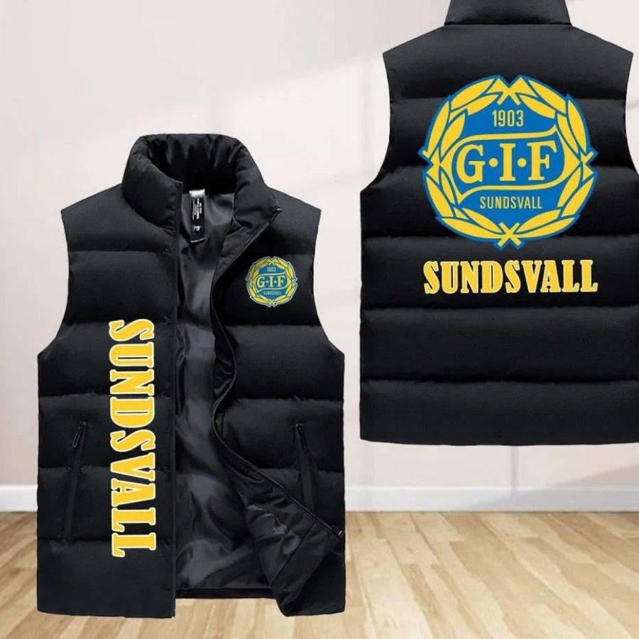 Gif Sundsvall Sleeveless Puffer Jacket Custom For Fans Gifts