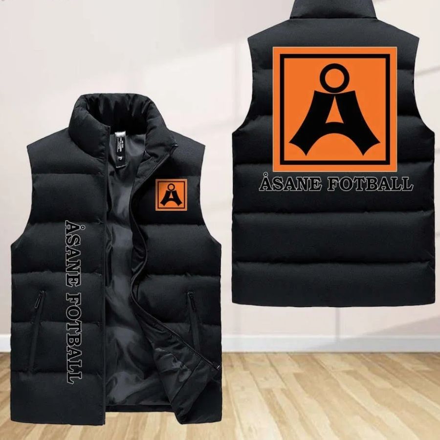Asane Fotball Sleeveless Puffer Jacket Custom For Fans Gifts