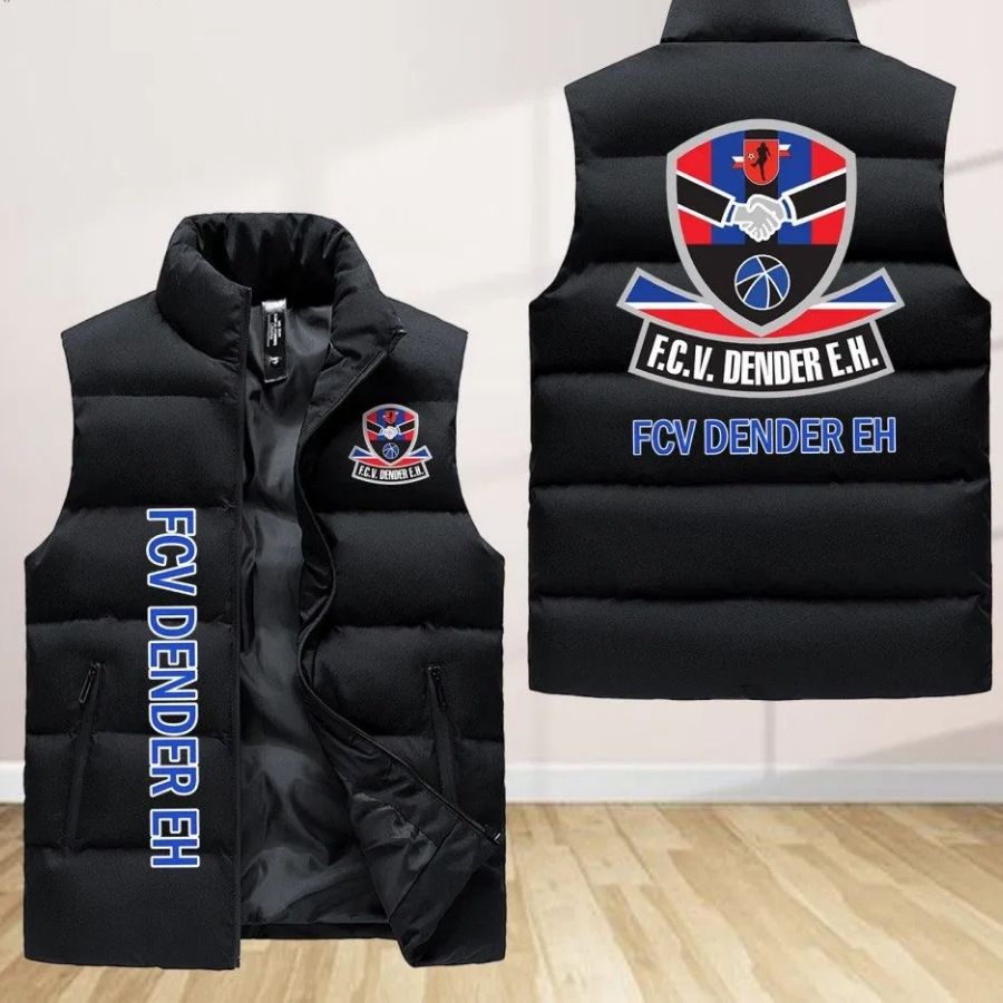 F.C.V. Dender E.H Sleeveless Puffer Jacket Custom For Fans Gifts