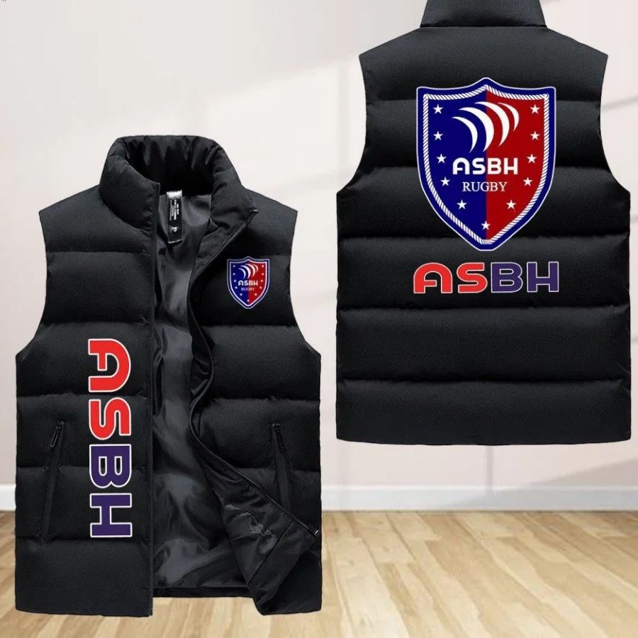 As Beziers Herault Sleeveless Puffer Jacket Custom For Fans Gifts