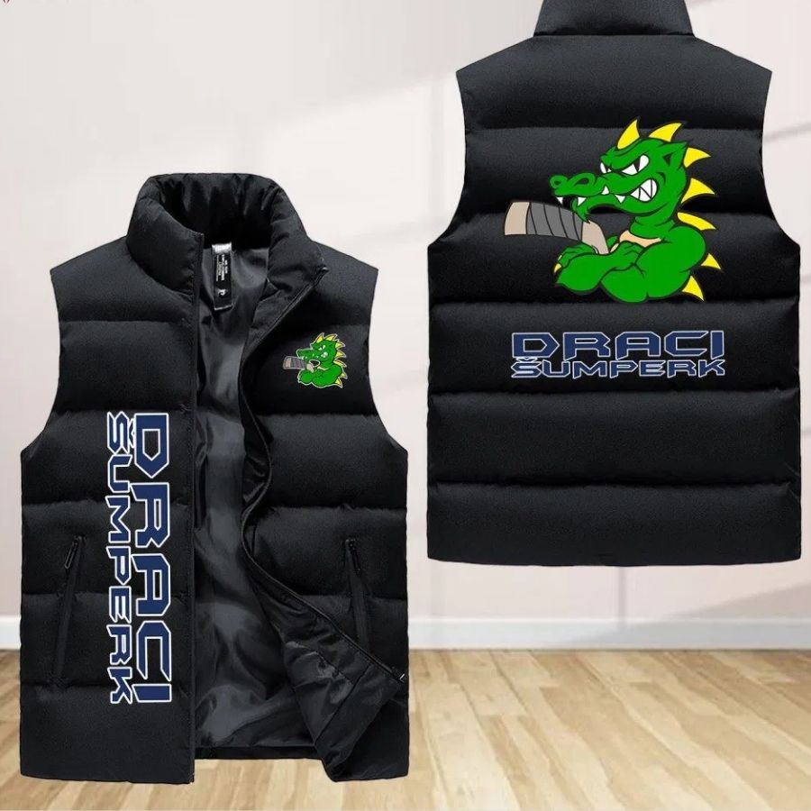 Draci Sumperk Sleeveless Puffer Jacket Custom For Fans Gifts