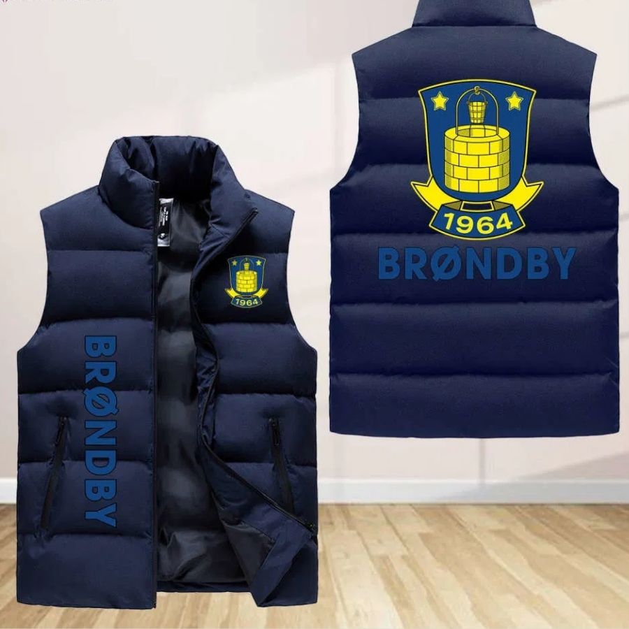 Brondby If Sleeveless Puffer Jacket Custom For Fans Gifts