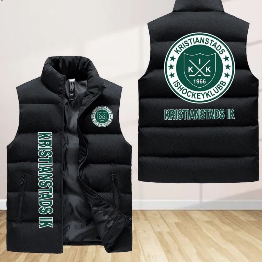 Kristianstads Ik Sleeveless Puffer Jacket Custom For Fans Gifts