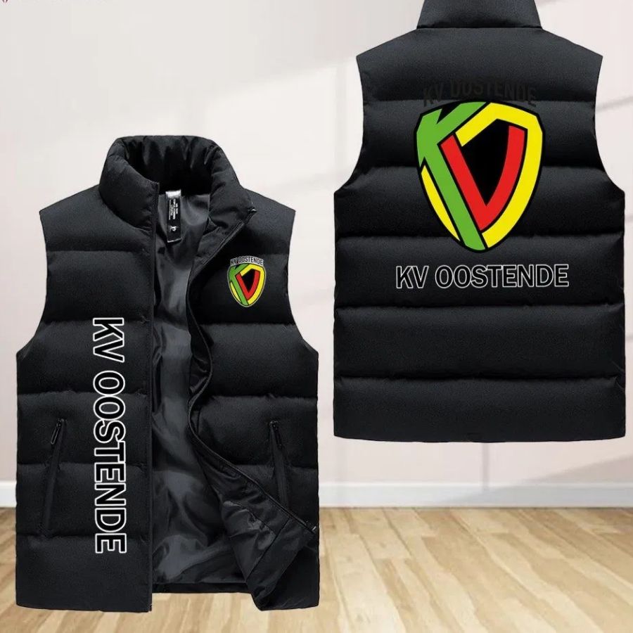 Kv Oostende Sleeveless Puffer Jacket Custom For Fans Gifts