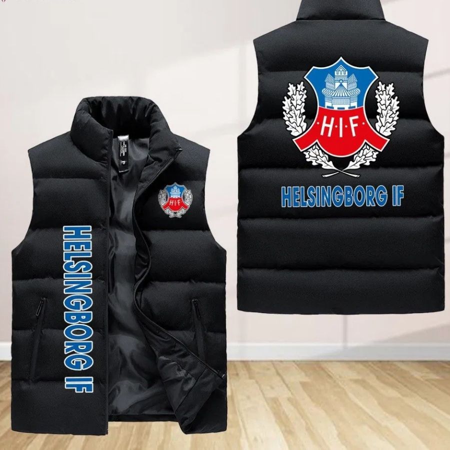 Helsingborgs If Sleeveless Puffer Jacket Custom For Fans Gifts