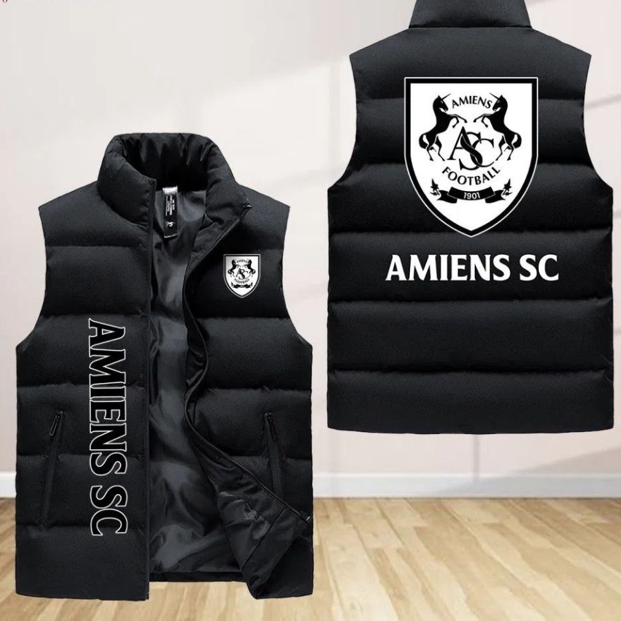 Amiens Sleeveless Puffer Jacket Custom For Fans Gifts
