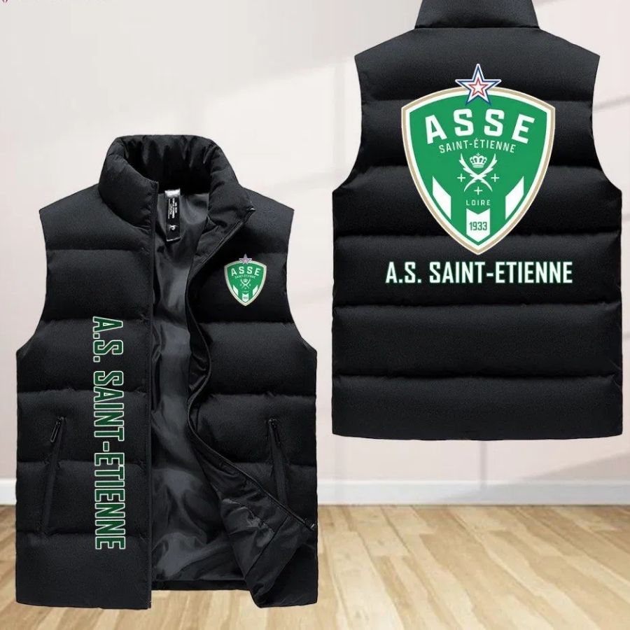 As Saint?Etienne Sleeveless Puffer Jacket Custom For Fans Gifts