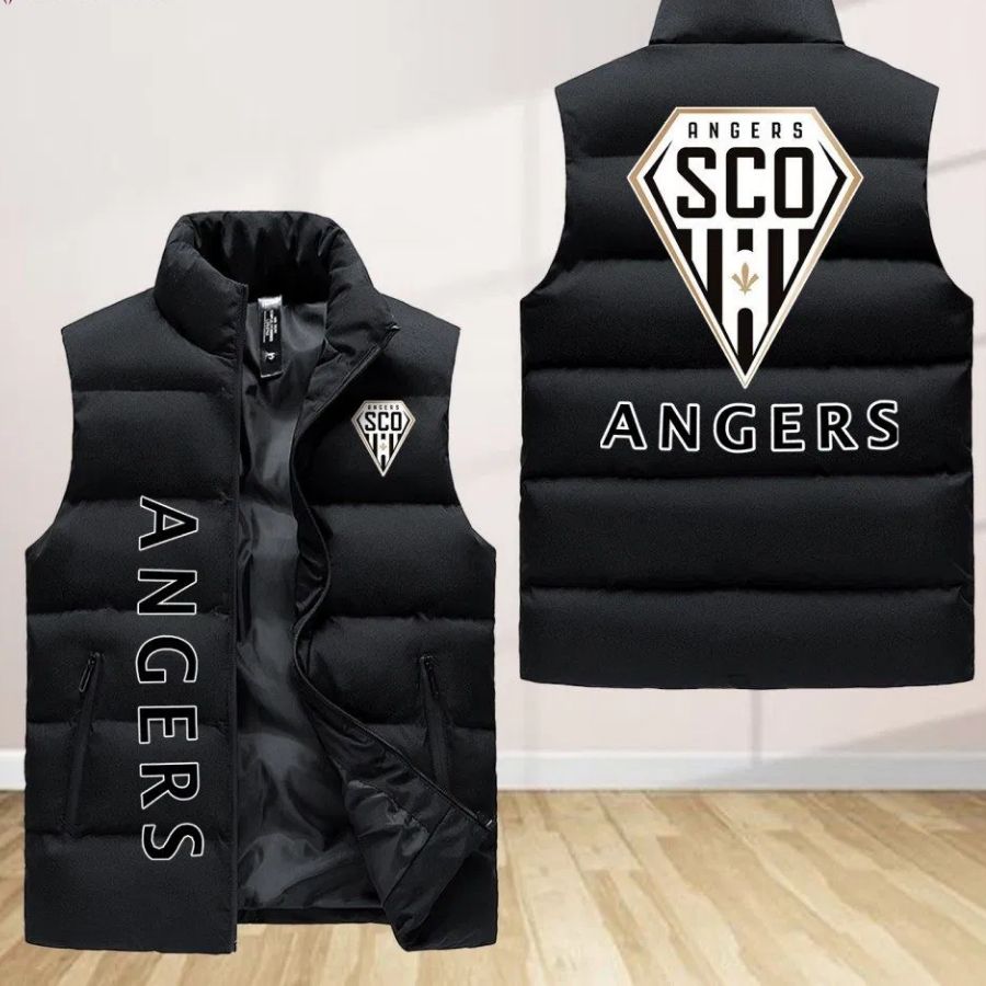 Angers Sco Sleeveless Puffer Jacket Custom For Fans Gifts