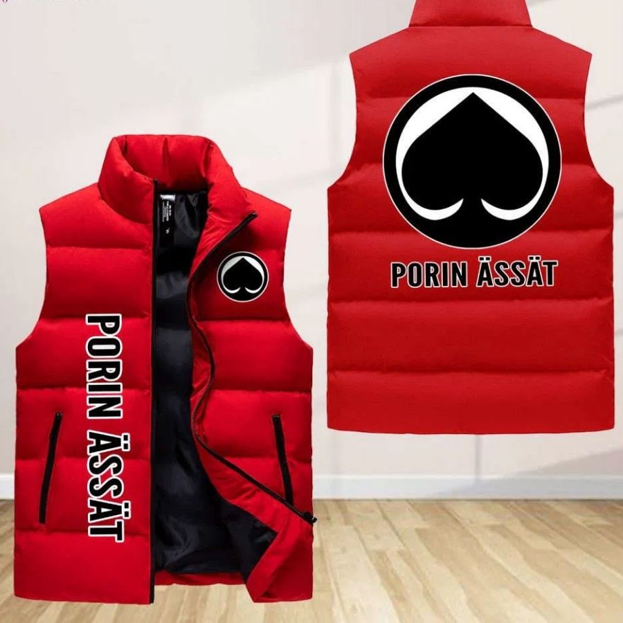 Porin Assat Sleeveless Puffer Jacket Custom For Fans Gifts