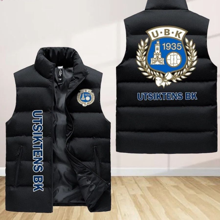 Utsiktens Bk Sleeveless Puffer Jacket Custom For Fans Gifts