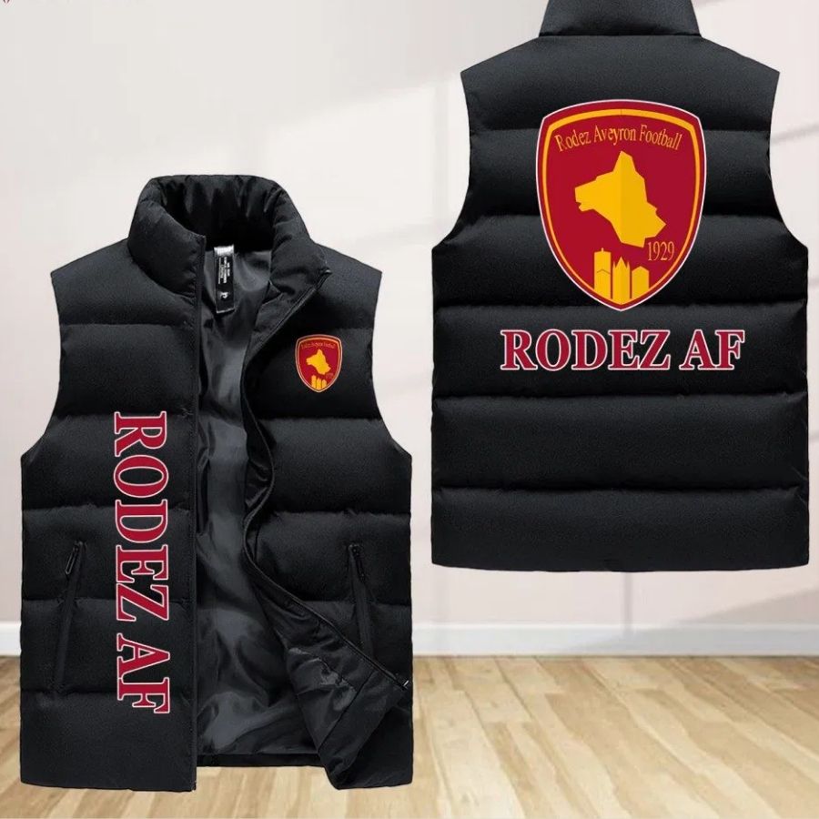 Rodez Af Sleeveless Puffer Jacket Custom For Fans Gifts