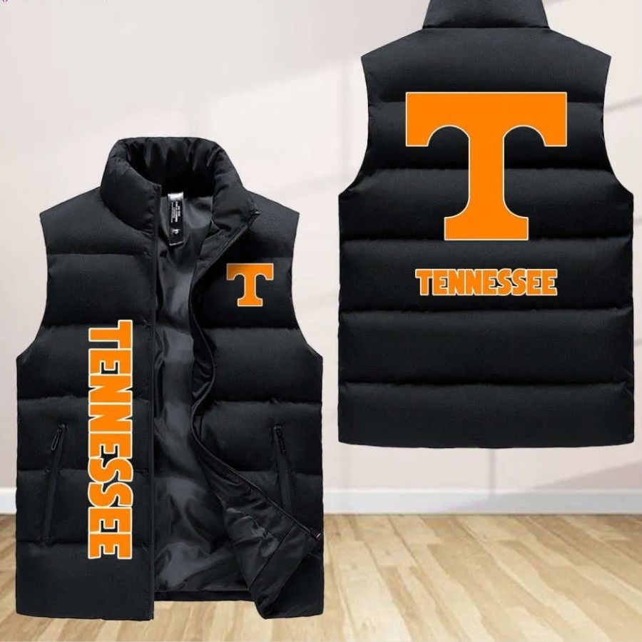 Tennessee Volunteers Sleeveless Puffer Jacket Custom For Fans Gifts