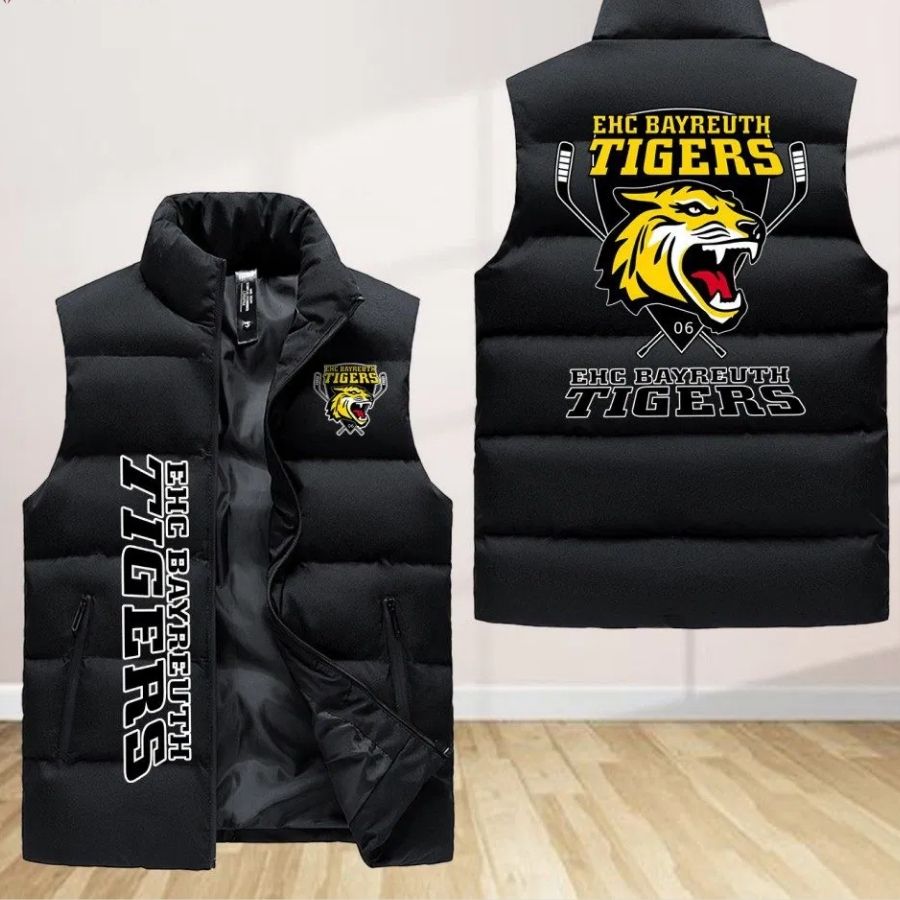 Bayreuth Tigers Sleeveless Puffer Jacket Custom For Fans Gifts