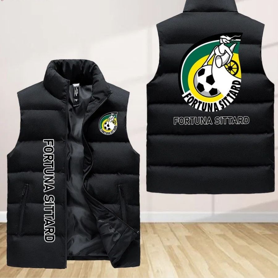 Fortuna Sittard Sleeveless Puffer Jacket Custom For Fans Gifts
