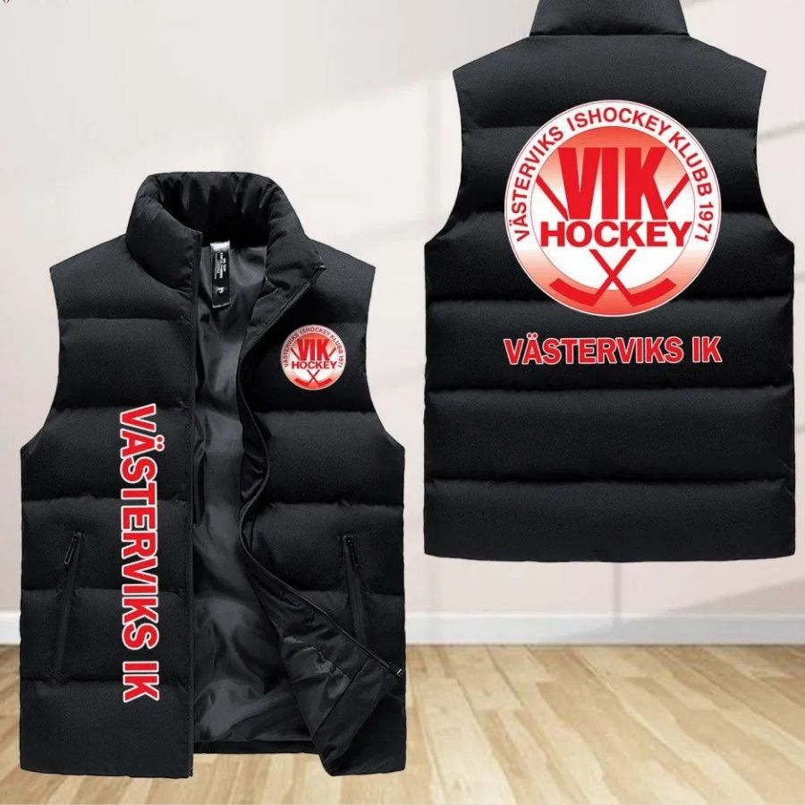 Vasterviks Ik Sleeveless Puffer Jacket Custom For Fans Gifts