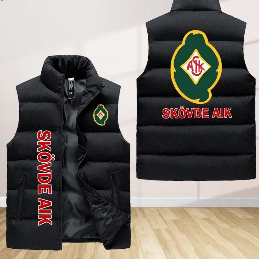 Skovde Aik Sleeveless Puffer Jacket Custom For Fans Gifts