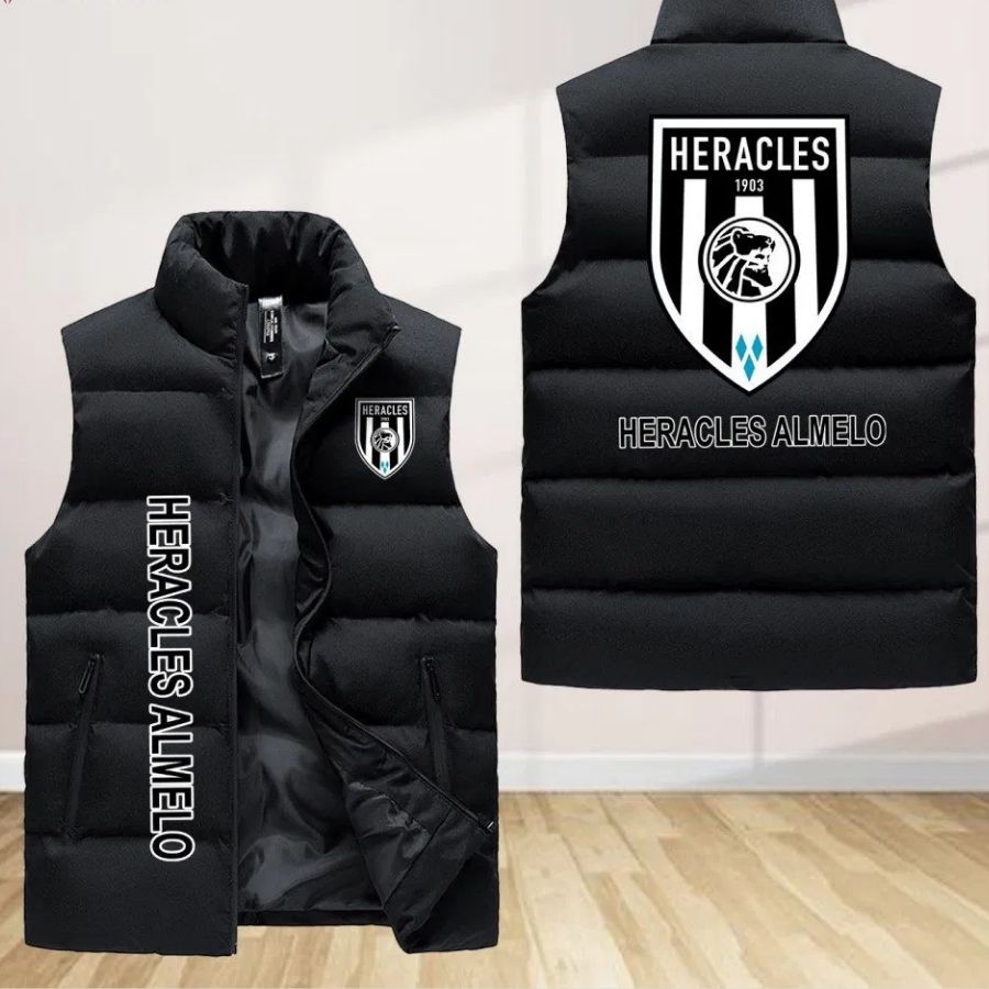 Heracles Almelo Sleeveless Puffer Jacket Custom For Fans Gifts
