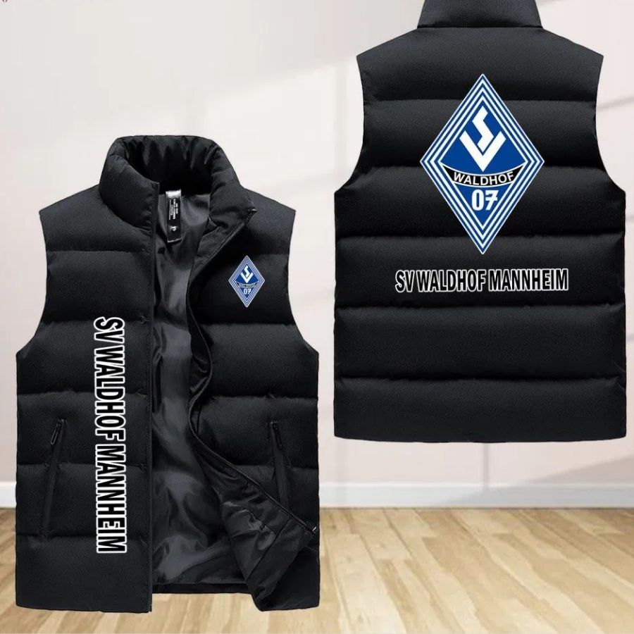 Waldhof Mannheim Sleeveless Puffer Jacket Custom For Fans Gifts